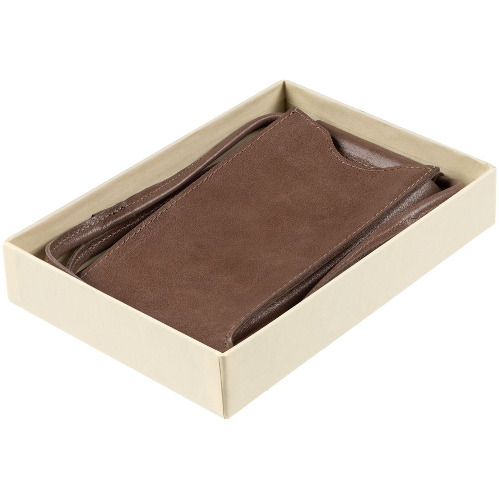 Сумочка для телефона Apache, коричневая (какао) / Миниатюра WWW (1000)