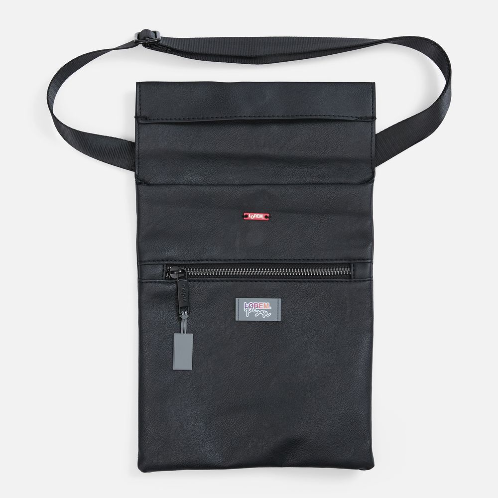 Сумка через плечо ringLink, черная / Миниатюра нанесения (1000)