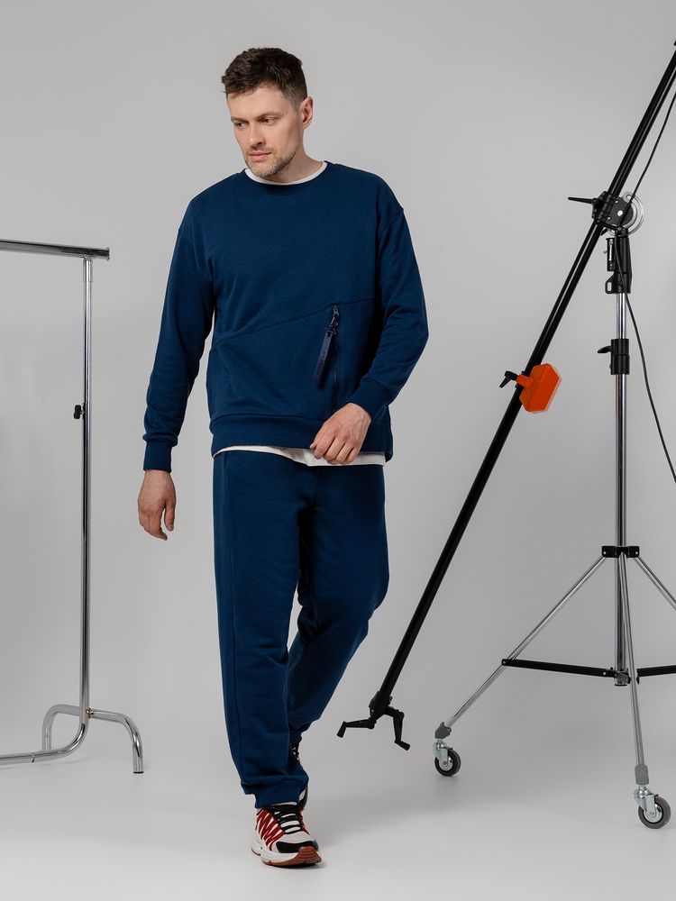 Свитшот унисекс Kosmos 2.0, темно-синий / Миниатюра WWW (1000)