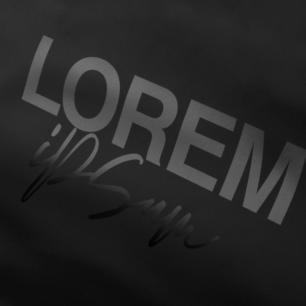 Поясная сумка Traffic, черная / Миниатюра нанесения (1000)