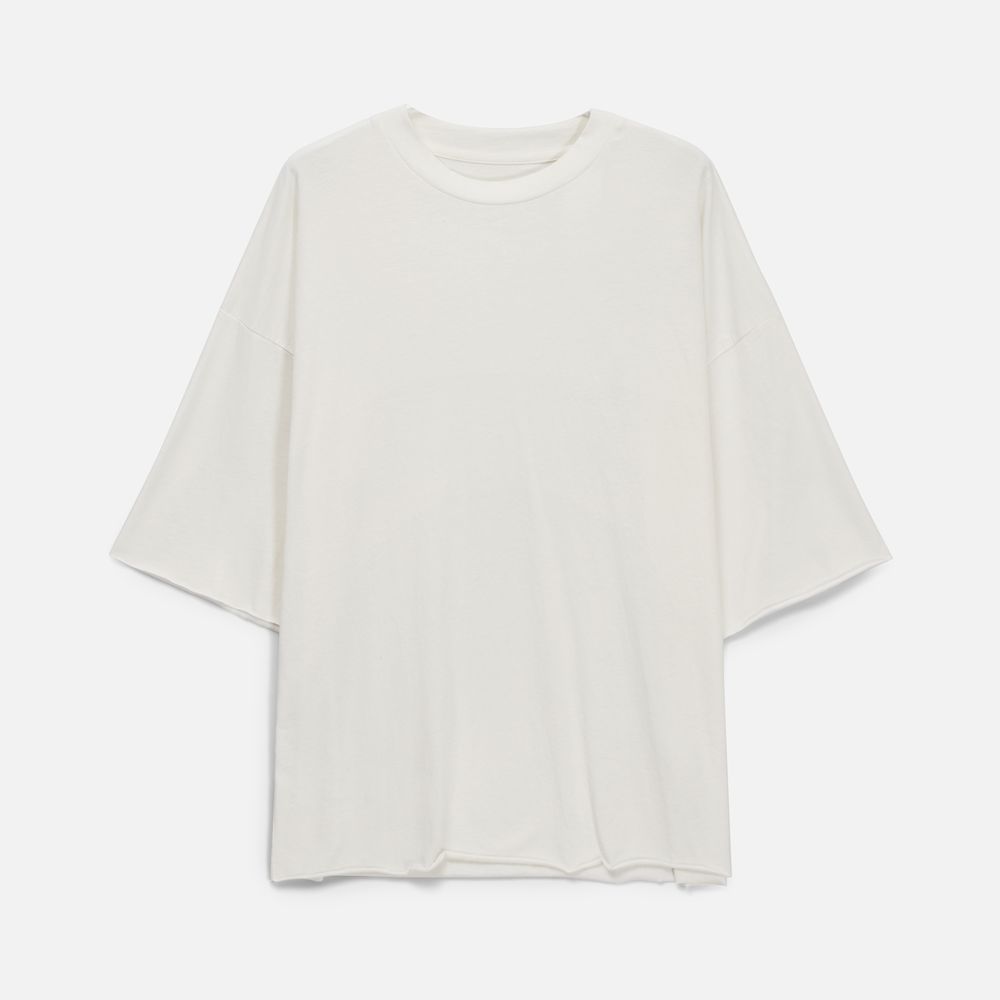 Футболка унисекс T1, молочно-белая / Миниатюра WWW (1000)