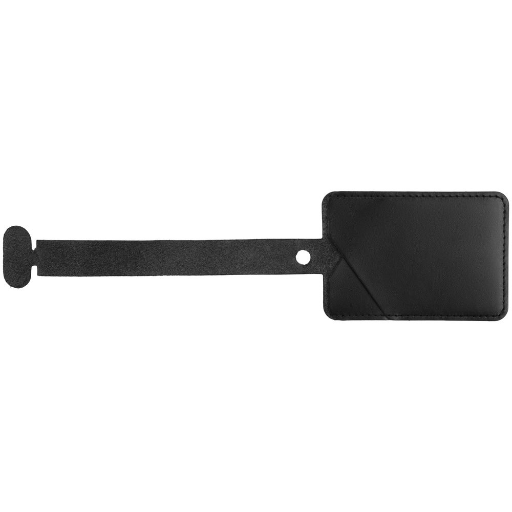 Багажная бирка inStream, черная / Миниатюра WWW (1000)