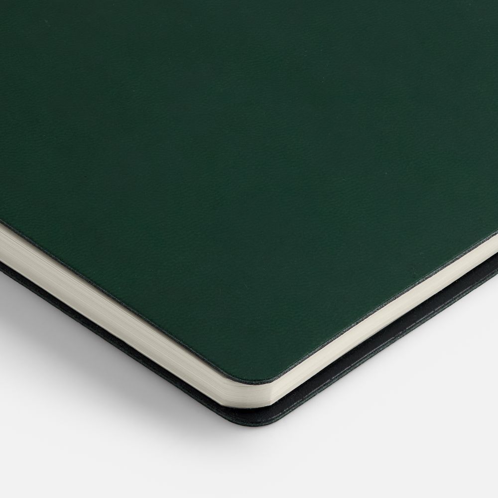 Блокнот Verso в клетку, зеленый, ver.2 / Миниатюра WWW (1000)