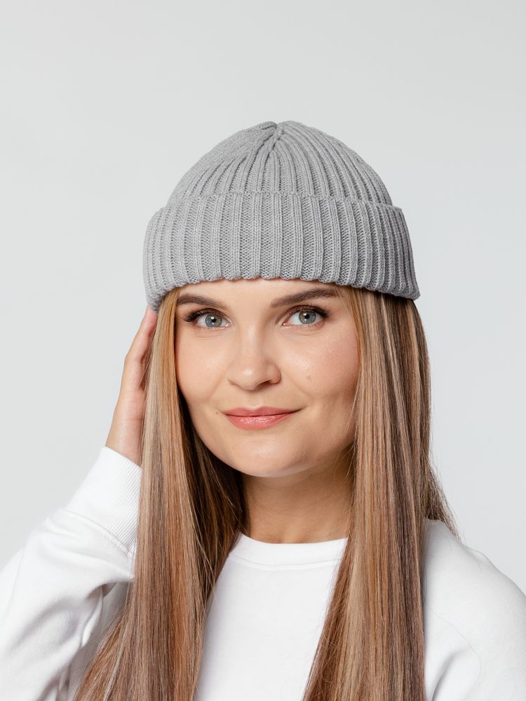 Шапка Hipsta, светло-серая / Миниатюра WWW (1000)