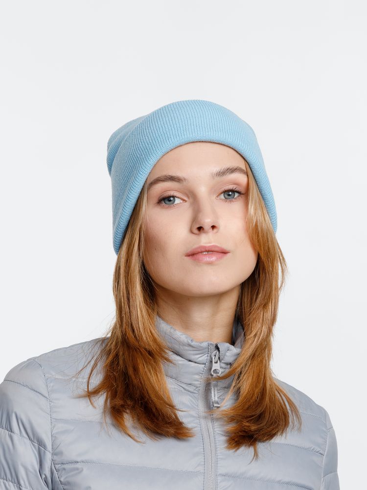 Шапка Urban Flow, голубой меланж / Миниатюра WWW (1000)