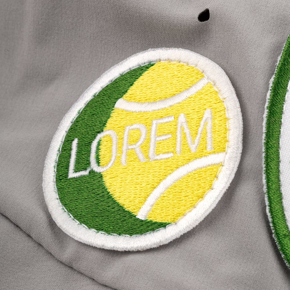 Панама Kosmos, серая / Миниатюра нанесения (1000)