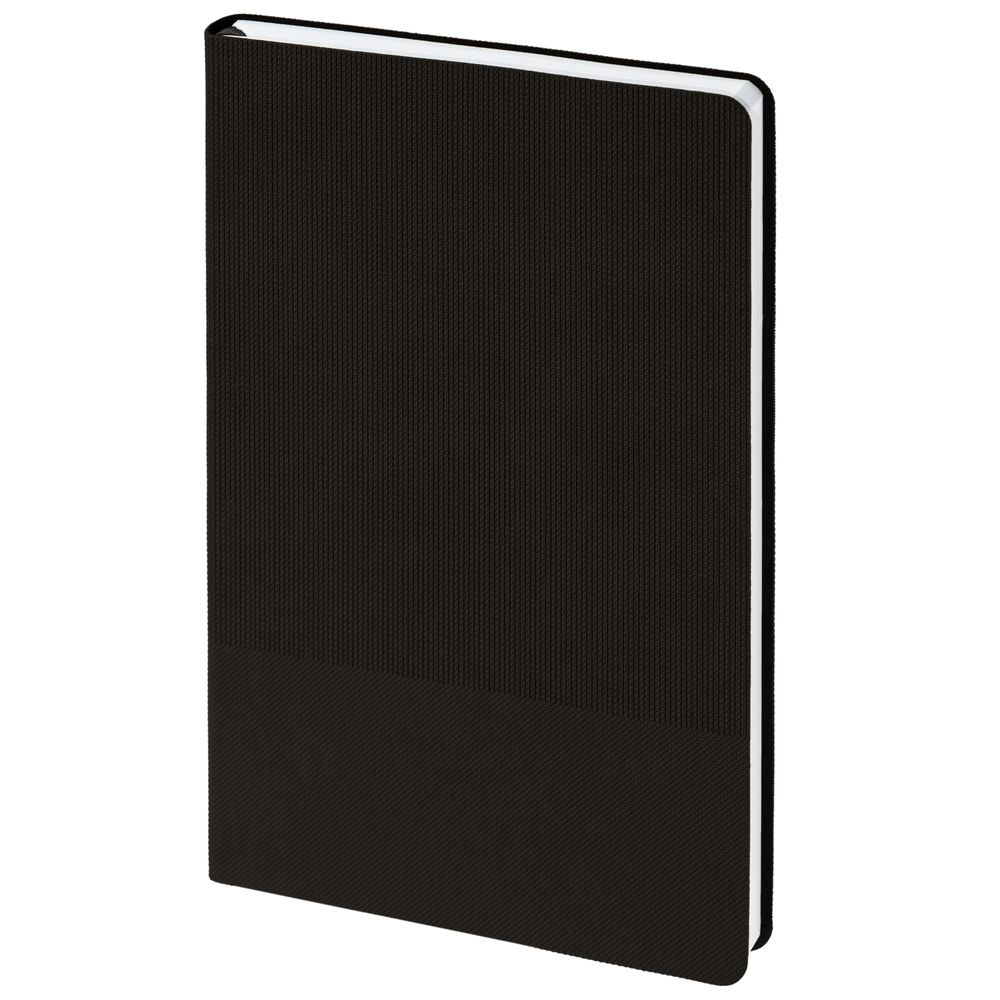 Ежедневник Knit, недатированный, черный / Миниатюра WWW (1000)