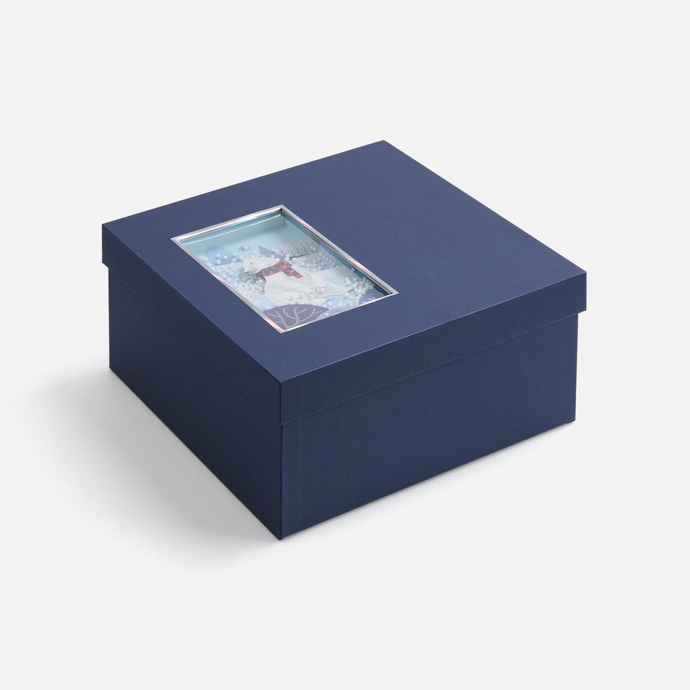 Коробка The Blue Bear, M / Миниатюра WWW (1000)