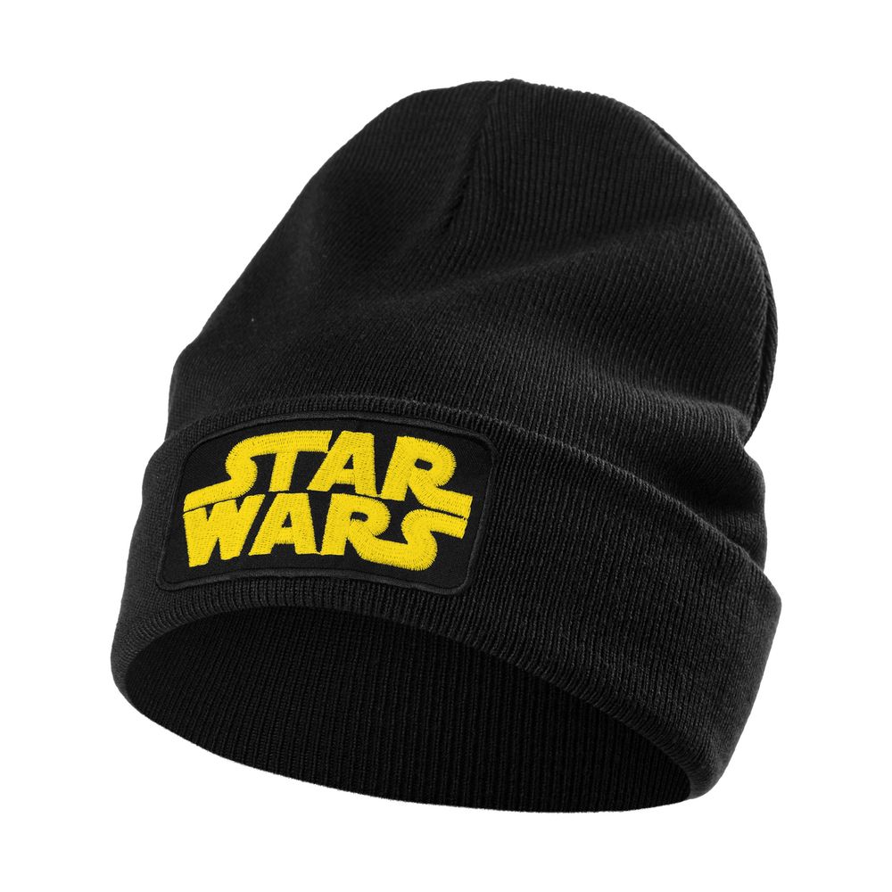 Шапка с вышивкой Star Wars, черная / Миниатюра WWW (1000)