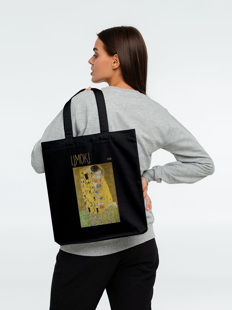 Холщовая сумка «Цмок», черная / Миниатюра WWW (1000)