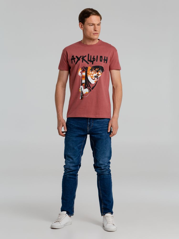 Футболка «Меламед. Аукцыон», пыльно-розовая / Миниатюра WWW (1000)