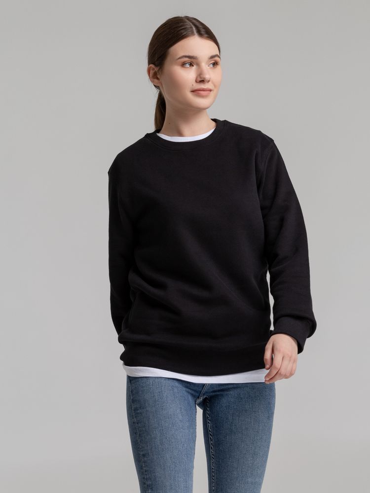 Свитшот унисекс King, черный / Миниатюра WWW (1000)