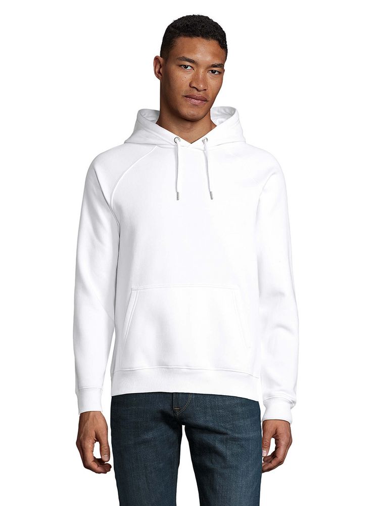 Толстовка унисекс Stellar, белая / Миниатюра WWW (1000)