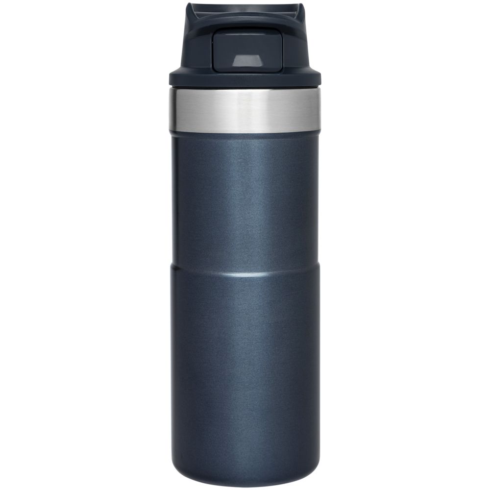 Термокружка Stanley Classic One Hand 2.0, большая, синяя / Миниатюра WWW (1000)