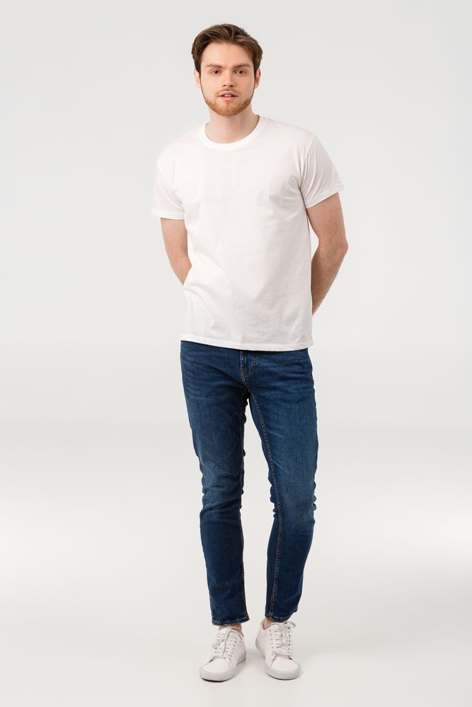 Футболка унисекс Regent 150, белая / Миниатюра WWW (1000)