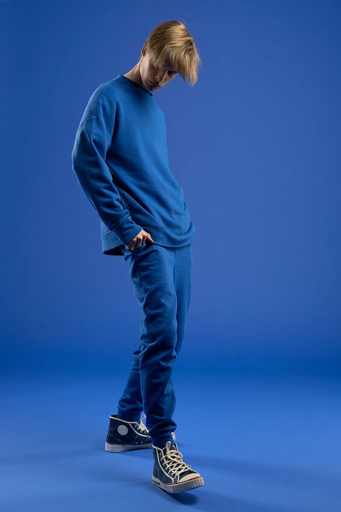 Свитшот унисекс S2, синий / Миниатюра WWW (1000)