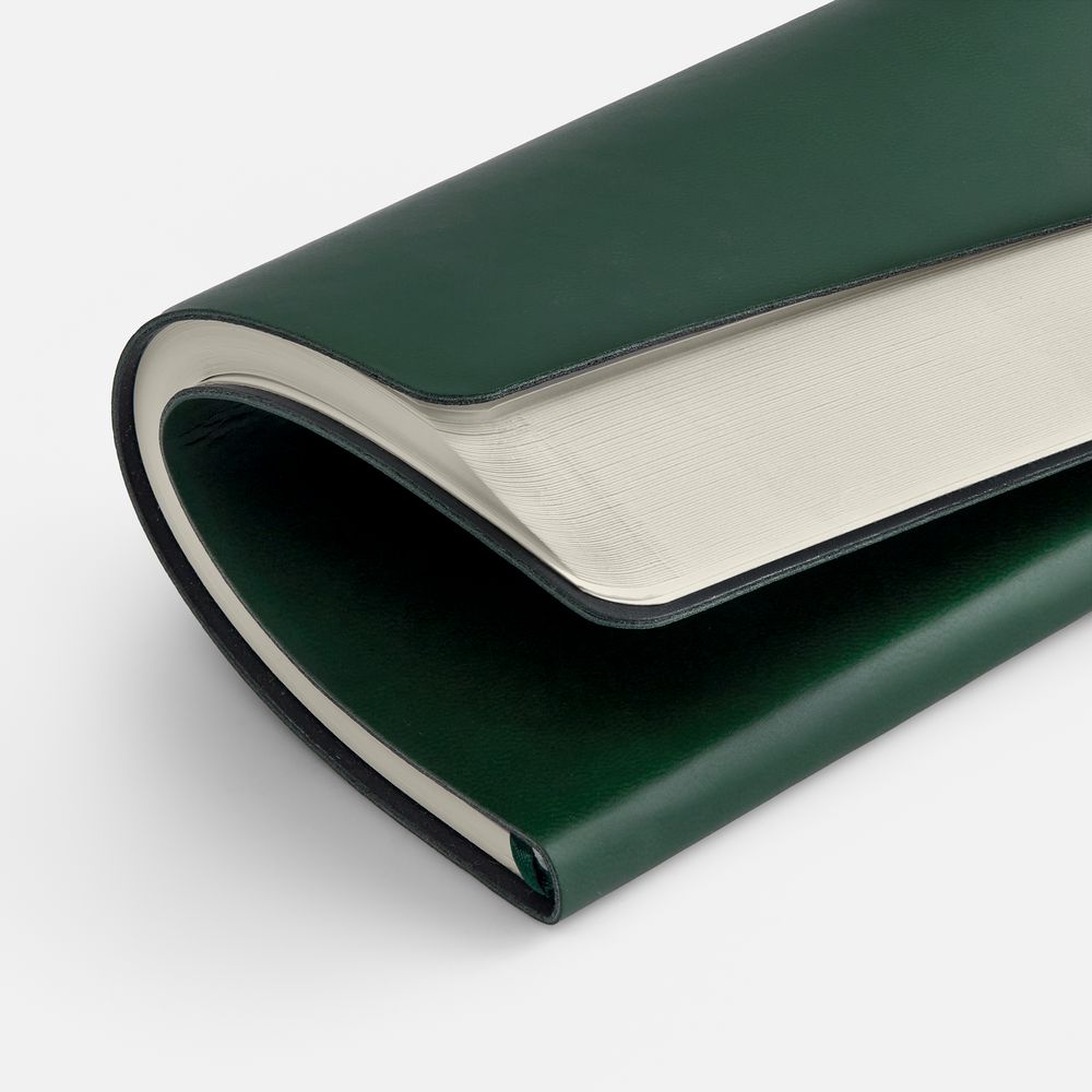 Блокнот Verso в клетку, зеленый, ver.2 / Миниатюра WWW (1000)