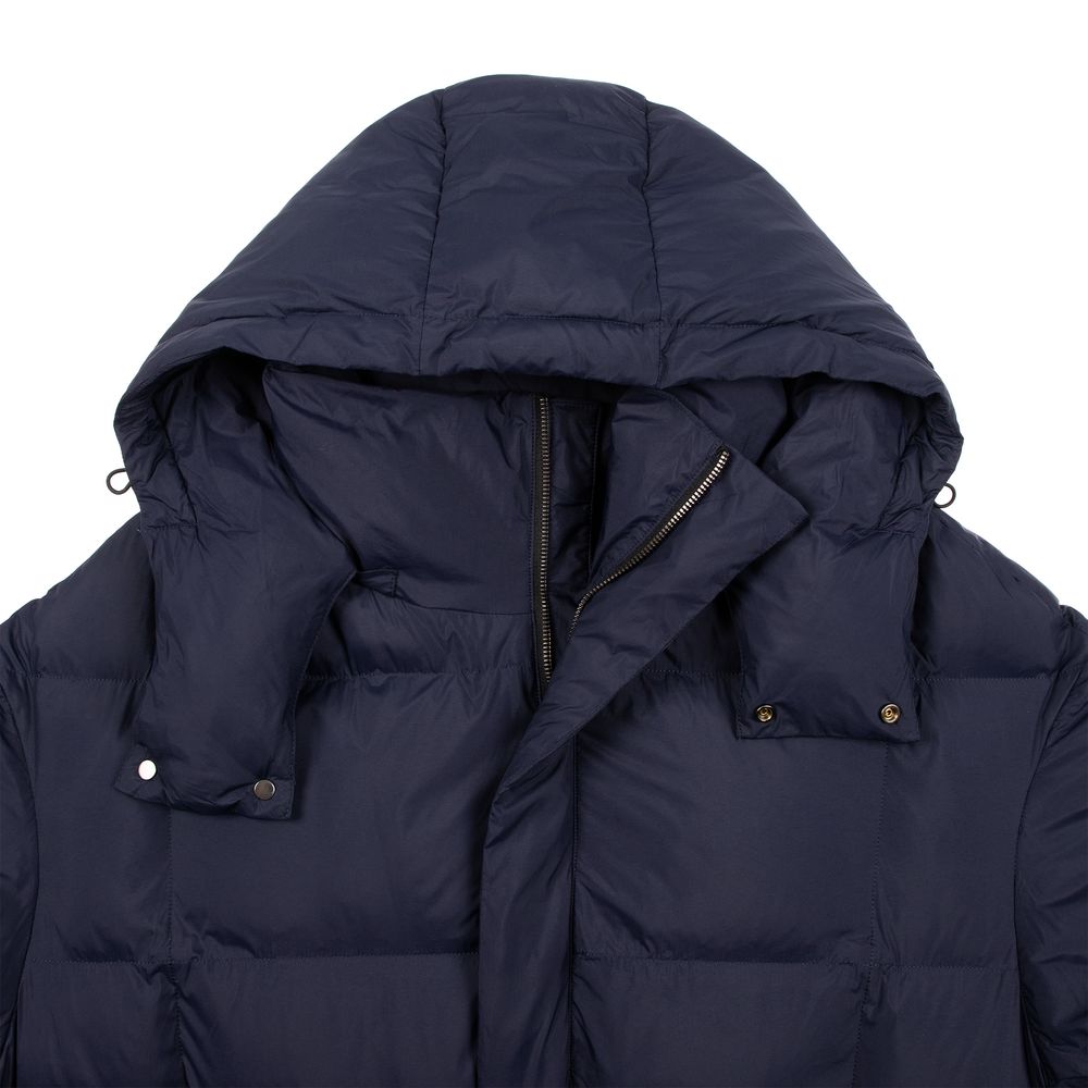 Пуховик унисекс Kapsula, темно-синий / Миниатюра WWW (1000)