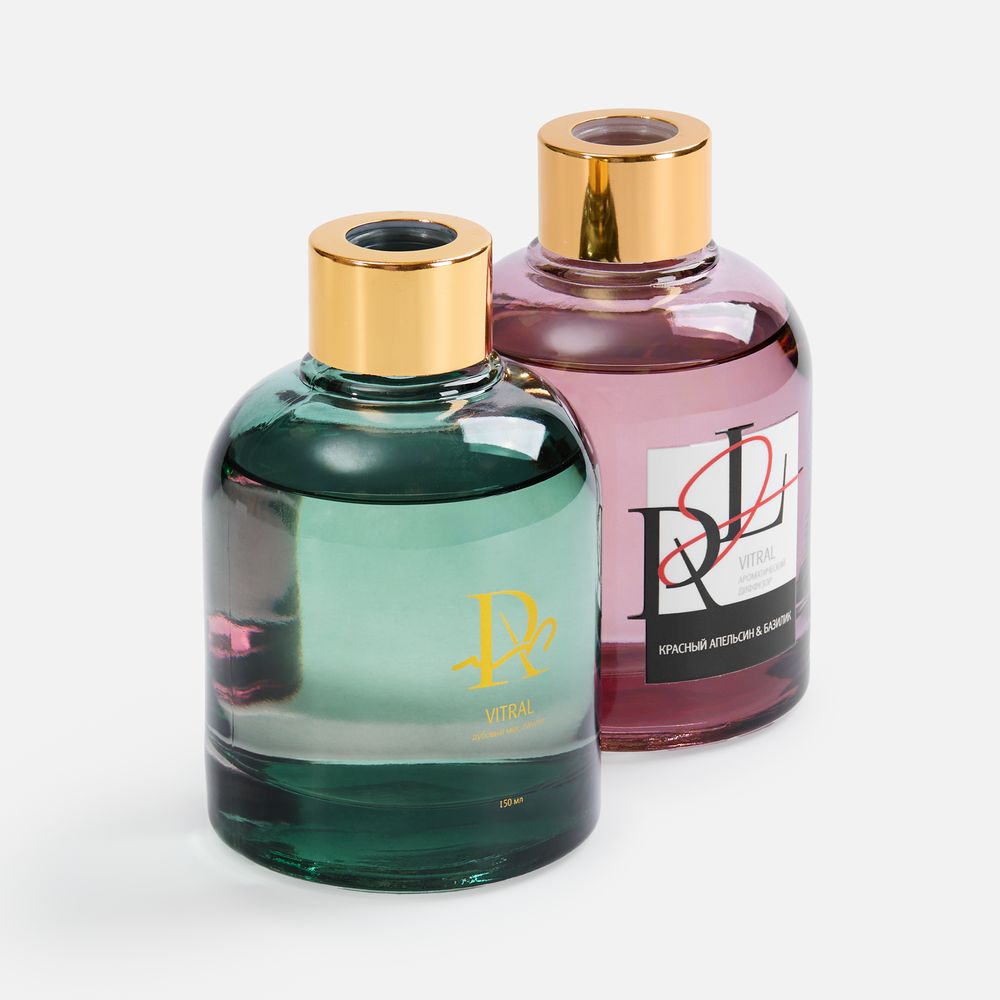 Диффузор ароматический Vitral, дубовый мох и пачули, зеленый / Миниатюра WWW (1000)