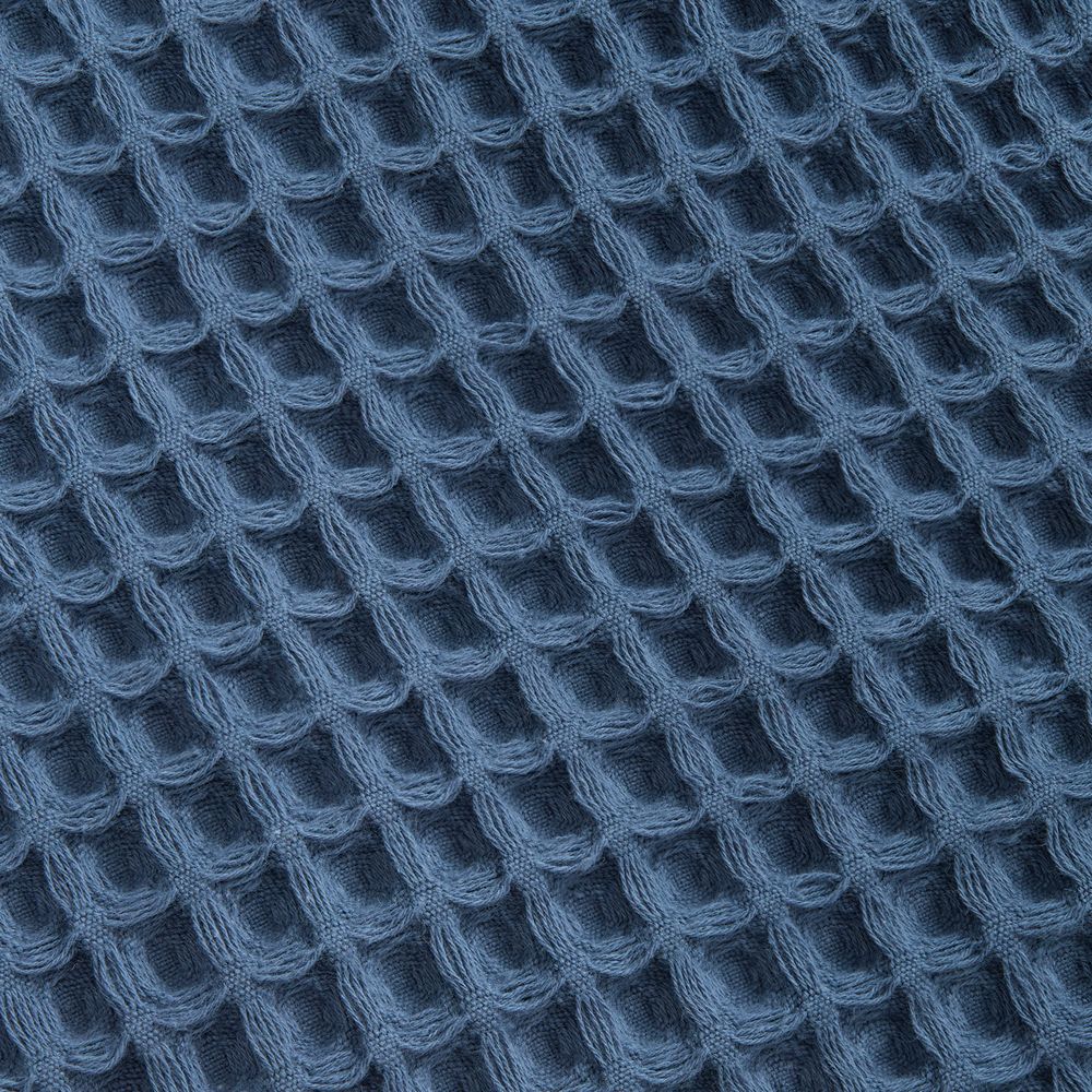 Плед вафельный Elenglect, темно-синий / Миниатюра WWW (1000)