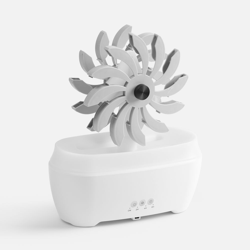 Увлажнитель-ароматизатор Steam Spin, белый с серым / Миниатюра WWW (1000)