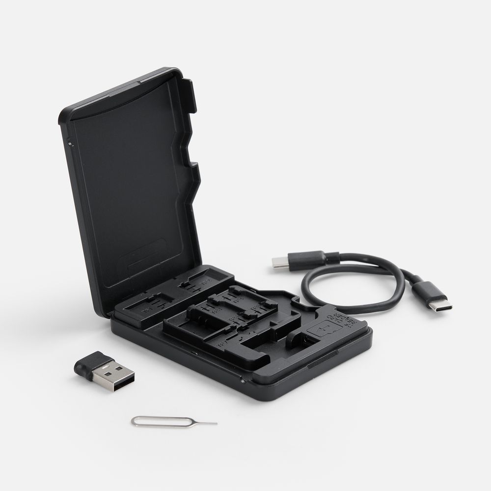 Кардридер Multitask, черный / Миниатюра WWW (1000)