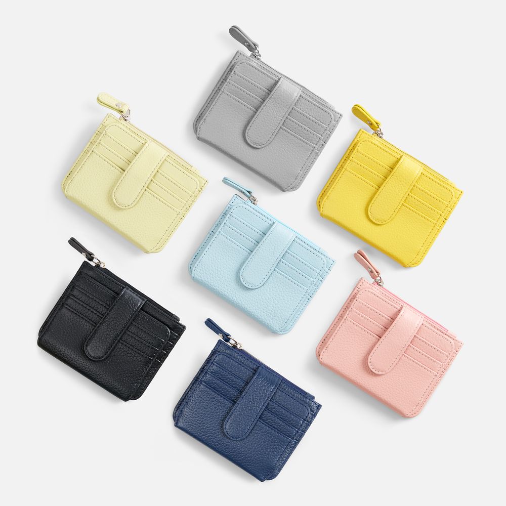 Картхолдер на молнии Unison, светло-зеленый / Миниатюра WWW (1000)