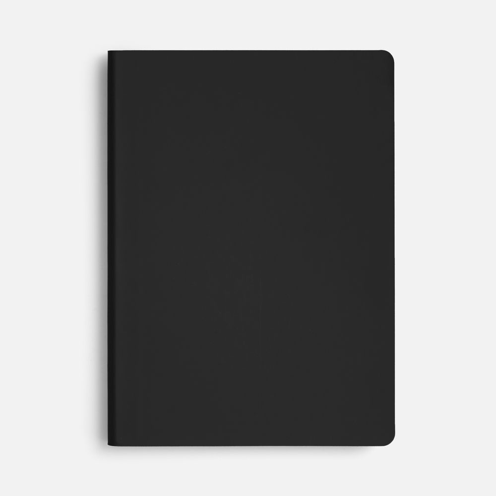 Блокнот Flex Shall ver.2, черный / Миниатюра WWW (1000)