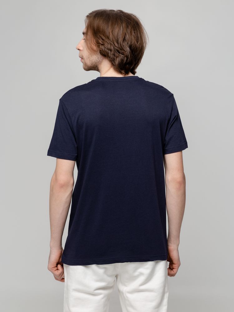 Футболка унисекс T-bolka 140, темно-синяя / Миниатюра WWW (1000)