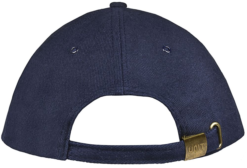 Бейсболка Unit Generic, темно-синяя с белым кантом / Миниатюра WWW (1000)