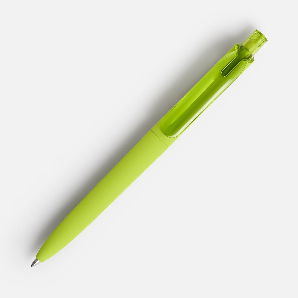 Ручка шариковая Prodir DS8 PRR-T Soft Touch, зеленая / Миниатюра WWW (1000)