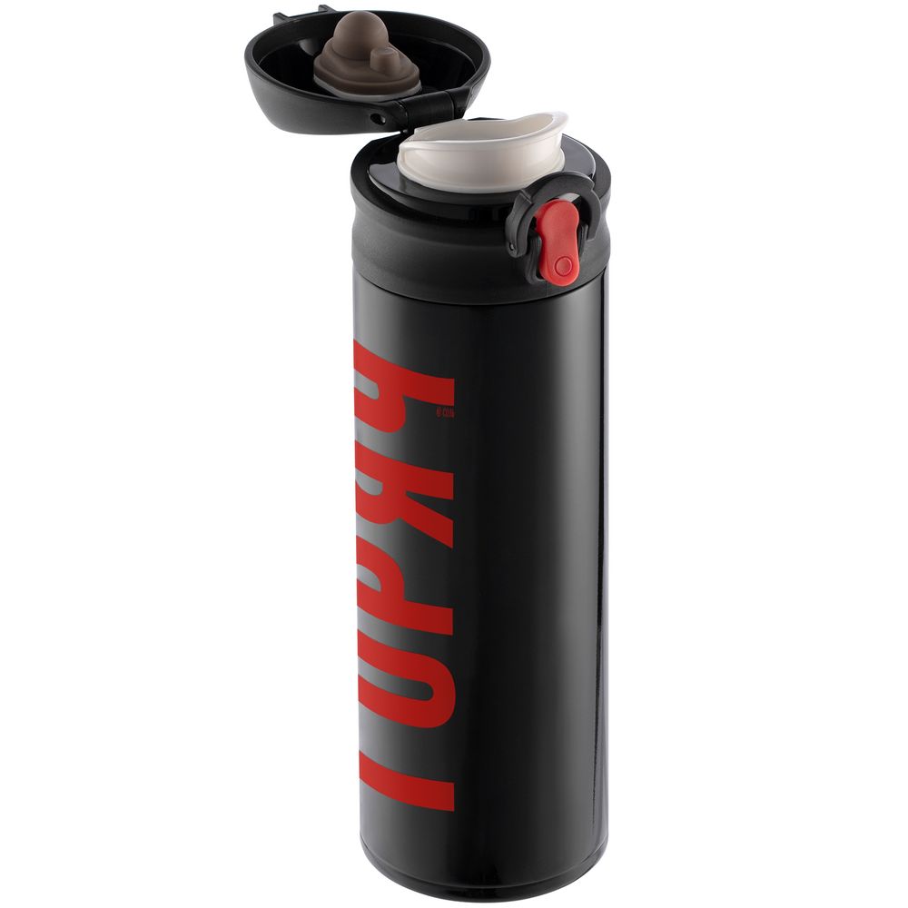 Термостакан «Горяч», черный / Миниатюра WWW (1000)