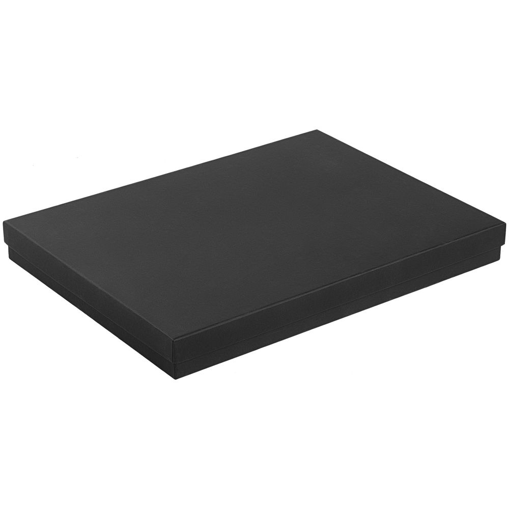 Папка для документов Linen, черная / Миниатюра WWW (1000)