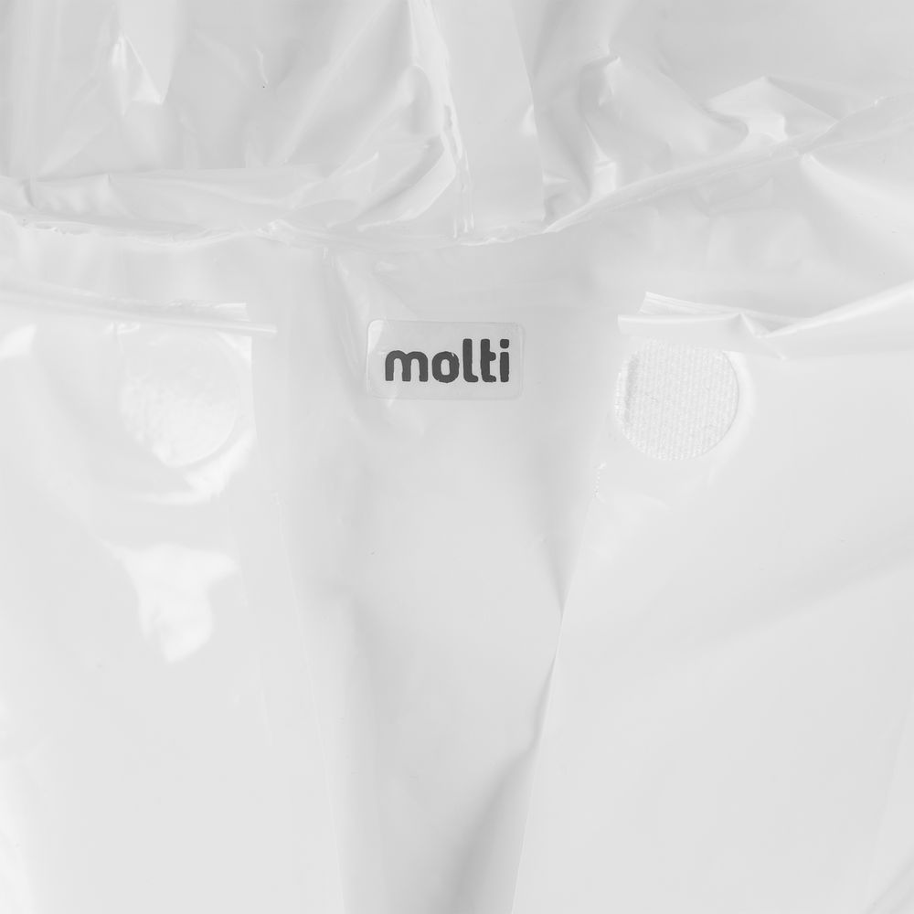 Дождевик-плащ CloudTime, белый / Миниатюра WWW (1000)