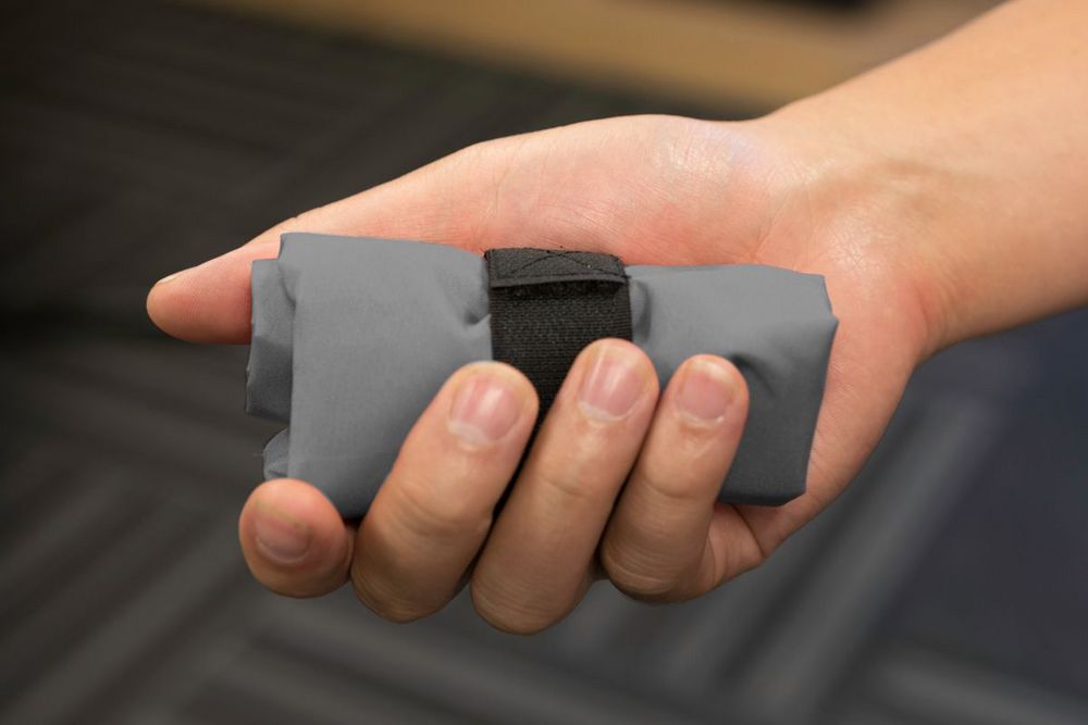 Надувная подушка-сиденье V Seat, серая / Миниатюра WWW (1000)