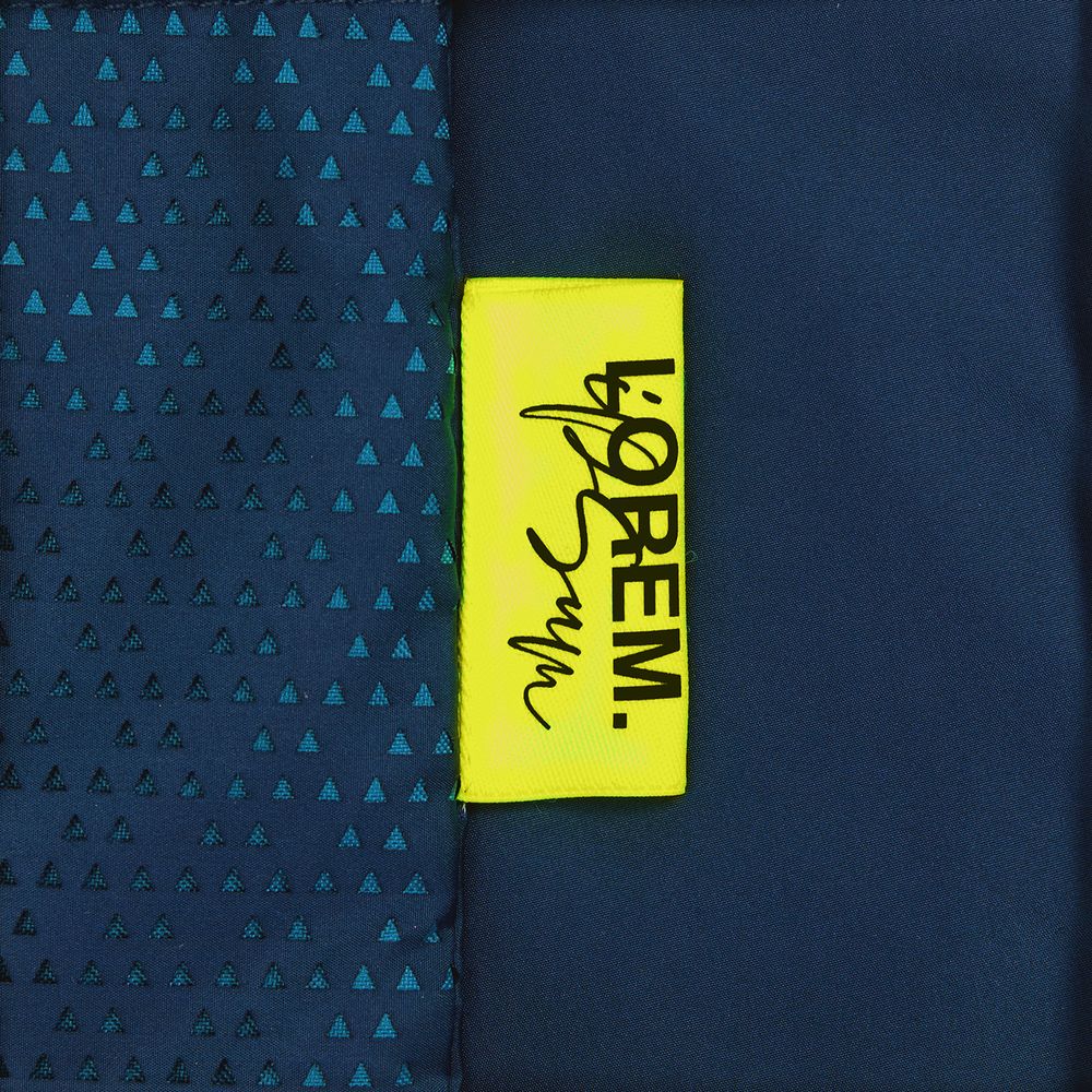 Сумка для покупок Triangel, синяя / Миниатюра нанесения (1000)