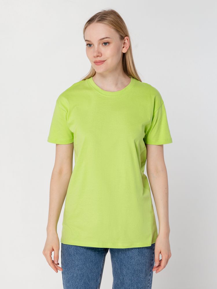 Футболка унисекс Regent 150, лайм / Миниатюра модельного (1000)