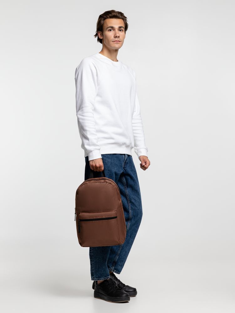 Рюкзак Base, шоколадно-коричневый / Миниатюра WWW (1000)