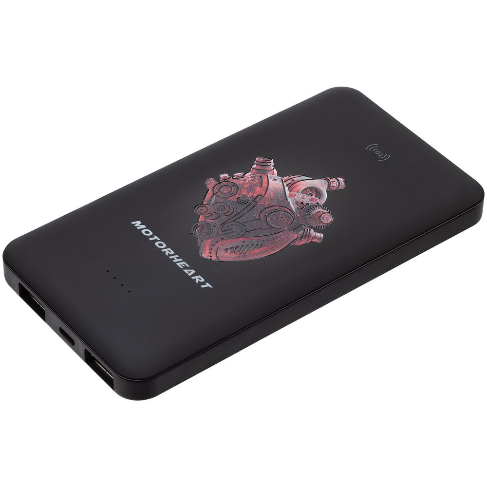 Аккумулятор с беспроводной зарядкой markBright Urban, 6000 мАч, черный / Миниатюра WWW (1000)