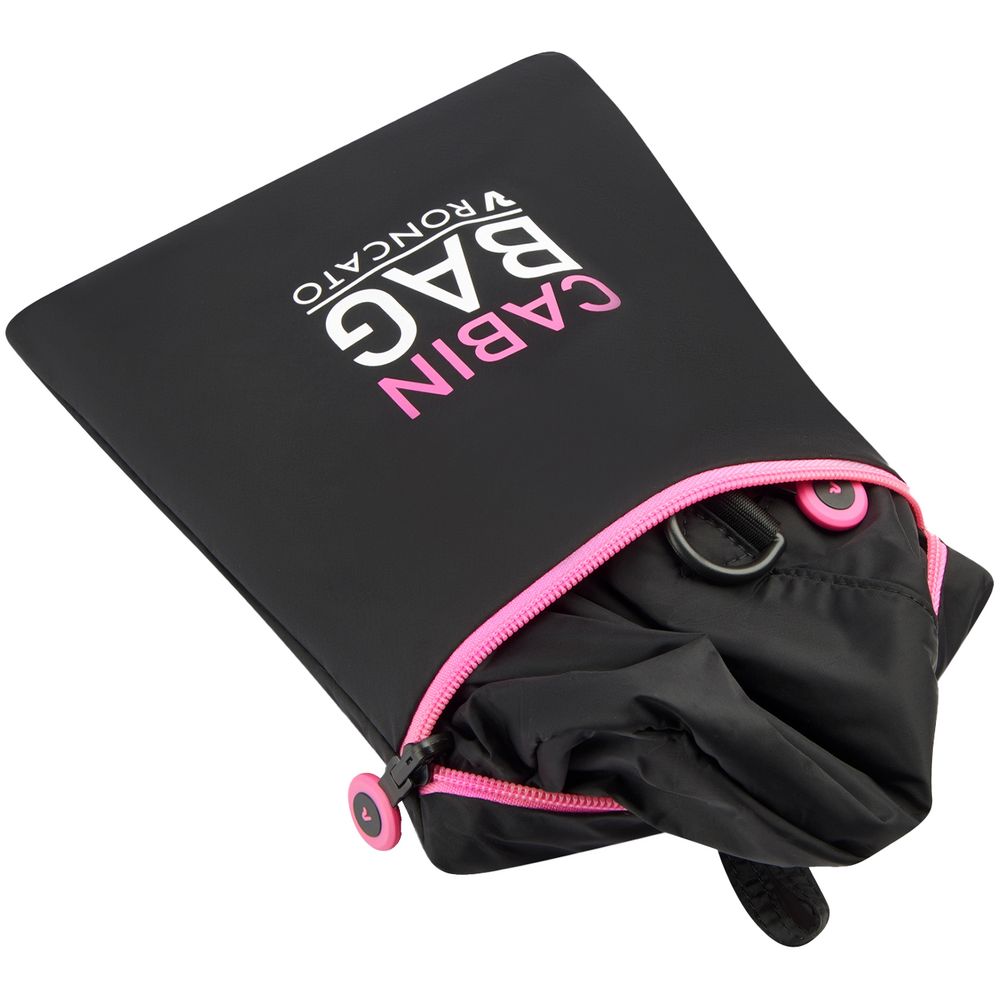 Сумка дорожная Compact Neon, черная с розовым / Миниатюра WWW (1000)