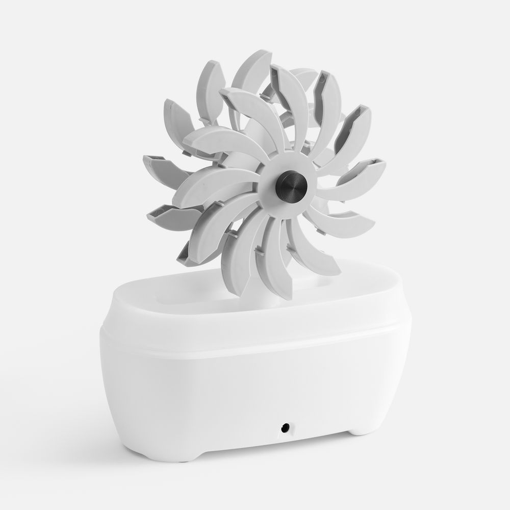 Увлажнитель-ароматизатор Steam Spin, белый с серым / Миниатюра WWW (1000)