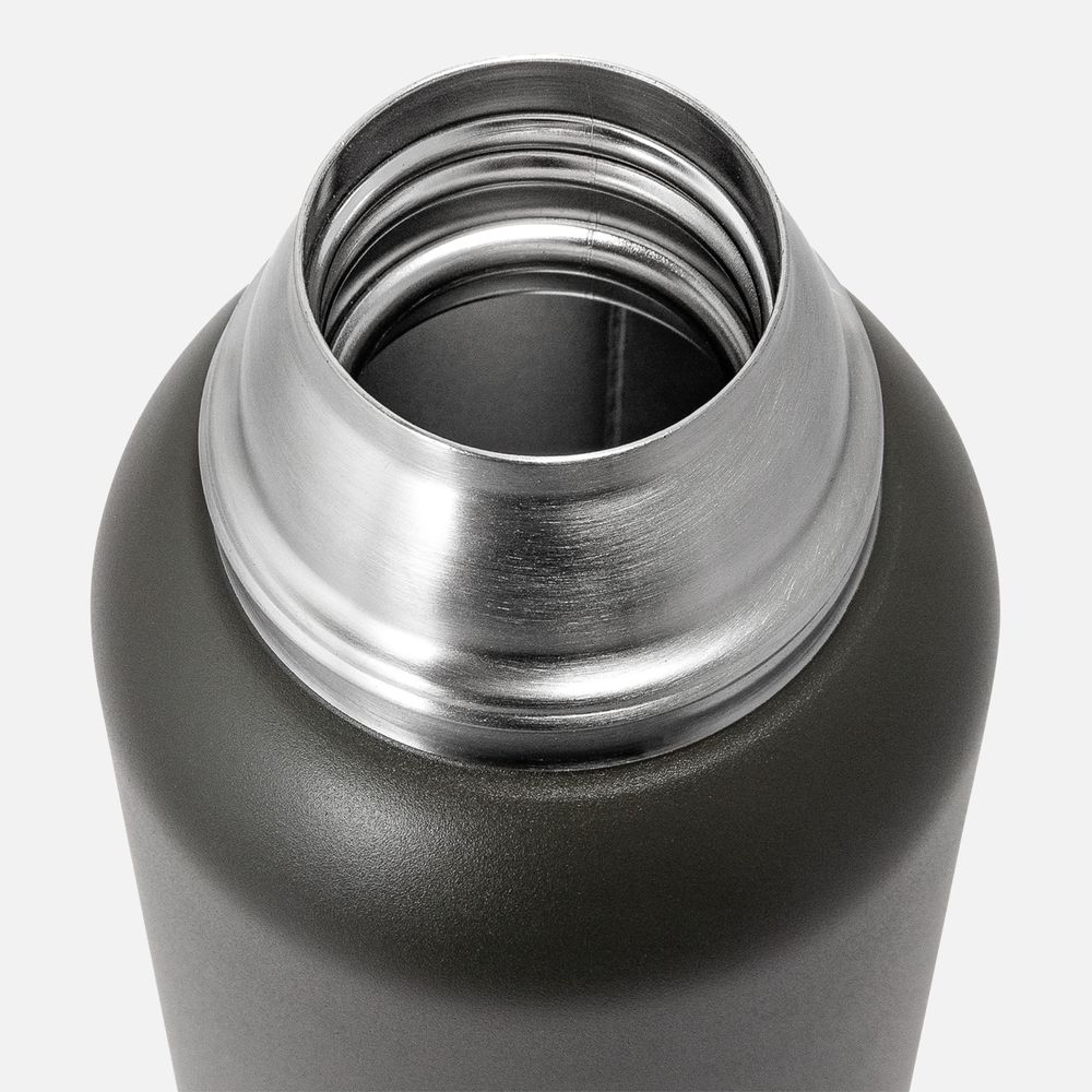 Термос Relaxika 1000 со стикерпаком, хаки / Миниатюра WWW (1000)