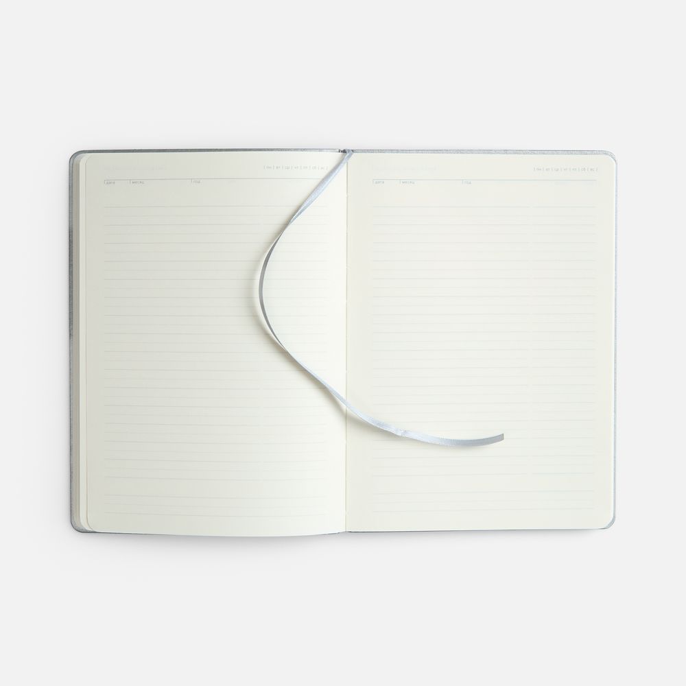 Ежедневник Vale New, недатированный, серый / Миниатюра WWW (1000)