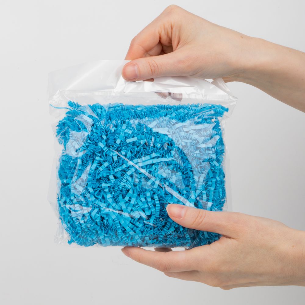 Бумажный наполнитель Chip, светло-синий / Миниатюра WWW (1000)