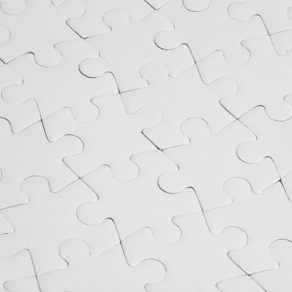 Пазл для сублимационной печати Stamper, белый / Миниатюра WWW (1000)