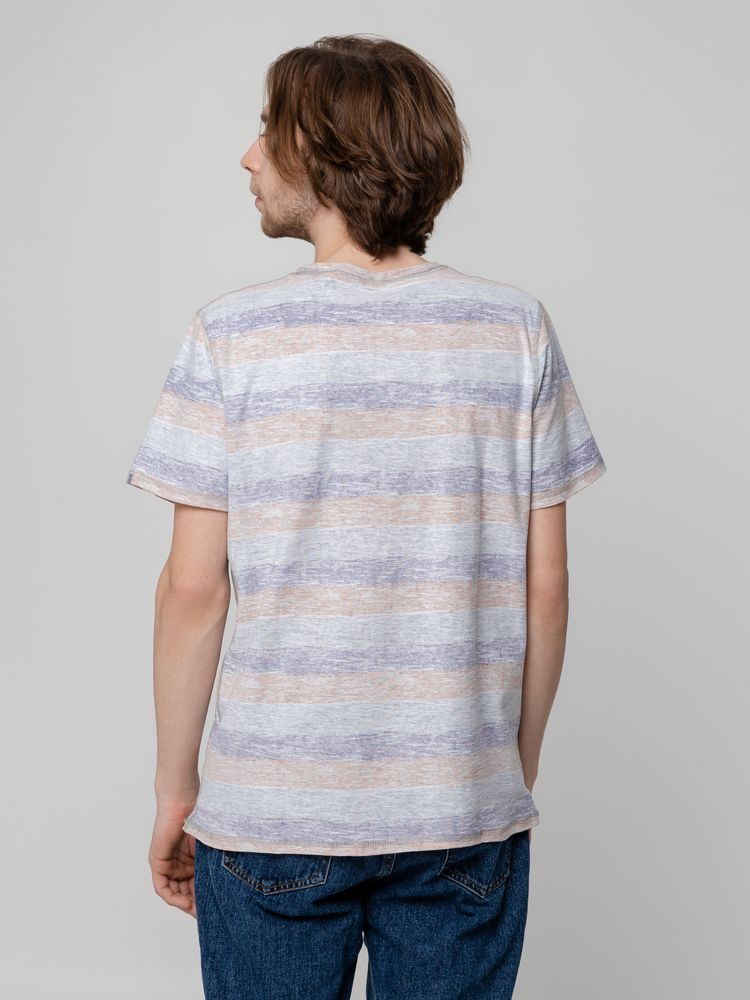 Футболка мужская Rayet двусторонняя, оранжевая с фиолетовым / Миниатюра WWW (1000)