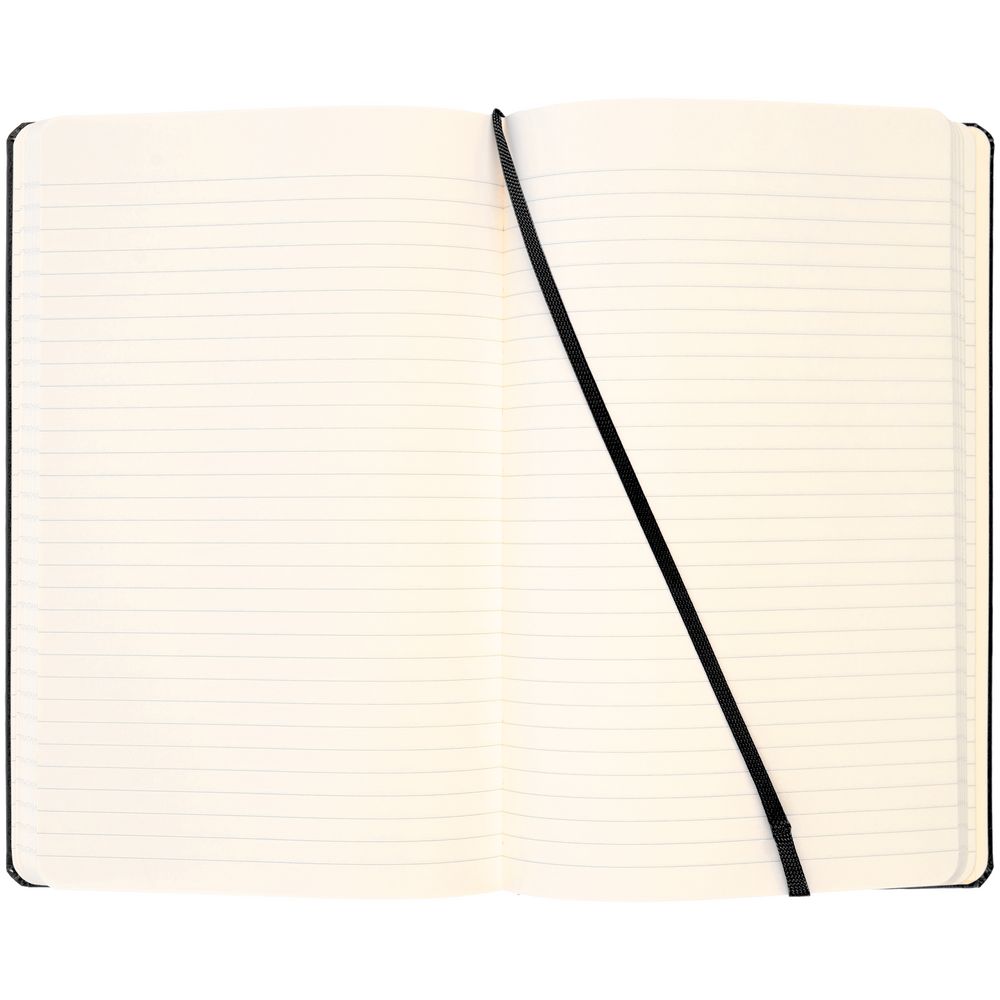 Записная книжка Moleskine Classic Soft Large, в линейку, черная / Миниатюра WWW (1000)