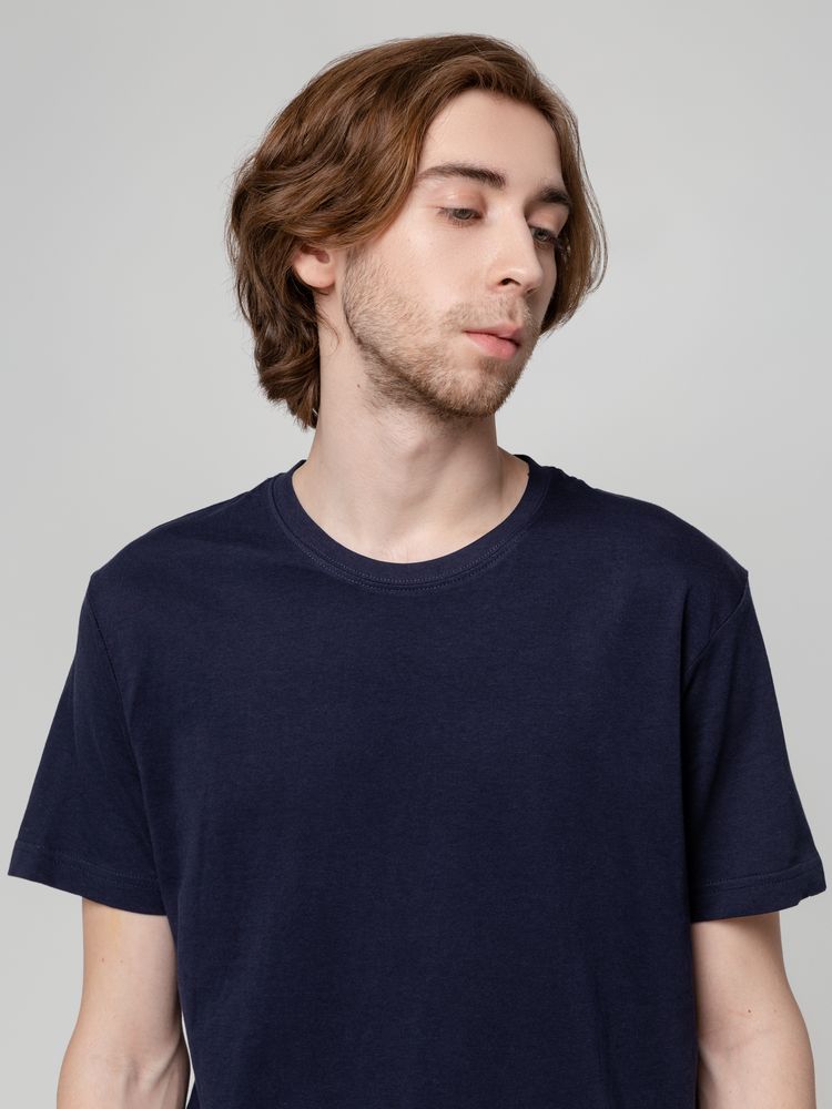 Футболка унисекс T-bolka 140, темно-синяя / Миниатюра WWW (1000)