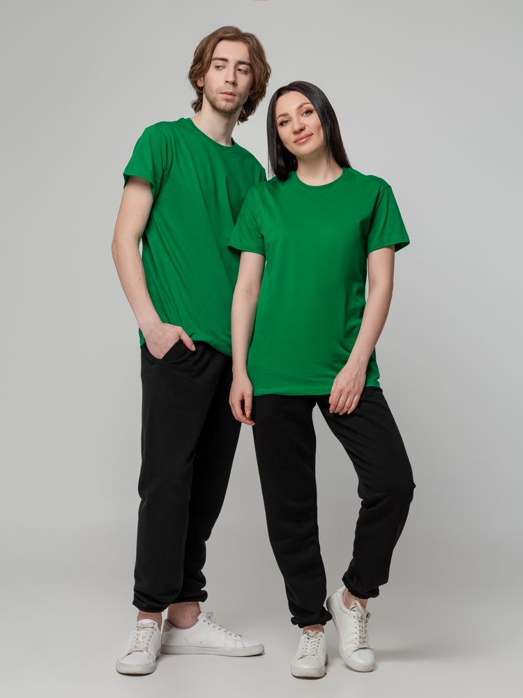 Футболка унисекс T-bolka 140, темно-зеленая / Миниатюра WWW (1000)