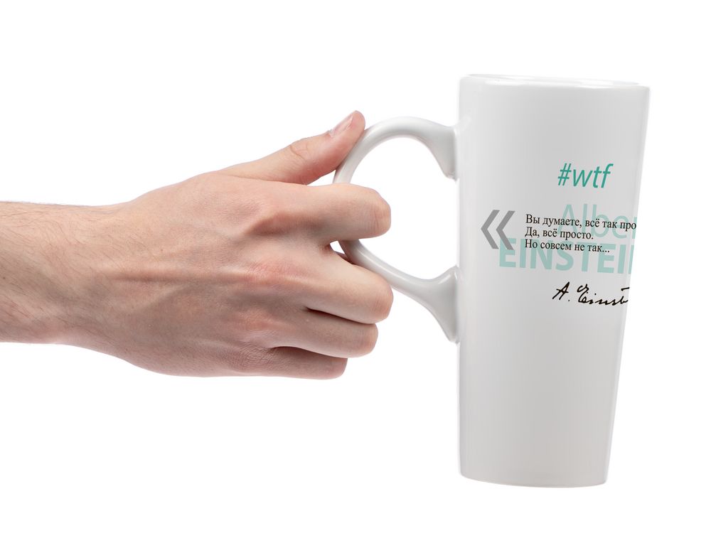 Кружка «Цитаты. Так просто», белая / Миниатюра WWW (1000)